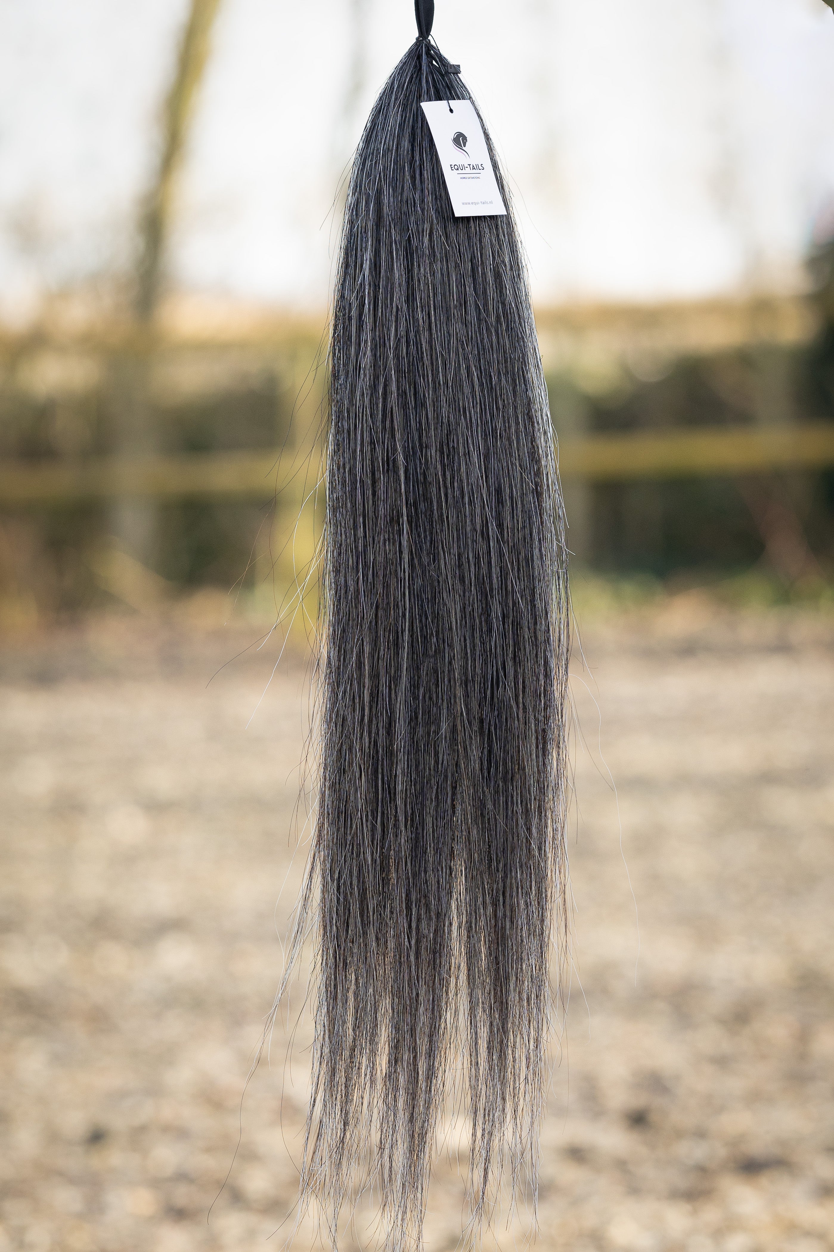 Staartextension Dark Grey